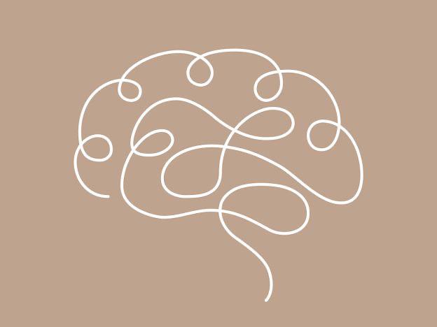 Logo stilizzato a forma di cervello